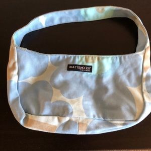 Marimekko Unikko Light Blue Canvas Bag